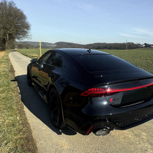 Heckansicht Audi RS7 Performance in Wuppertal bei Dortmund