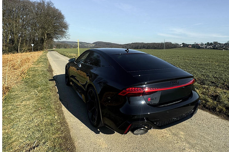 Heckansicht Audi RS7 Performance in Wuppertal bei Dortmund