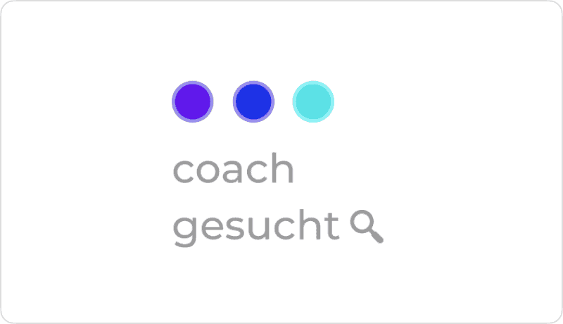 Coach gesucht logo