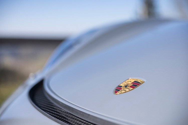 Marke Porsche Cayman GT4 am Bodensee