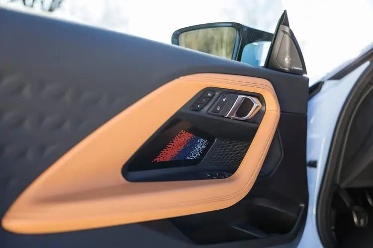 Innenseite Fahrertür BMW M2 Coupe am Bodensee