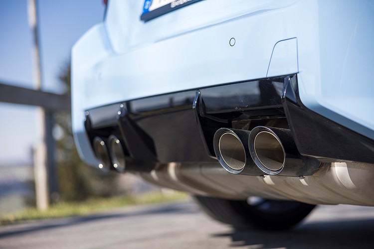 Abgasanlage BMW M2 Coupe am Bodensee