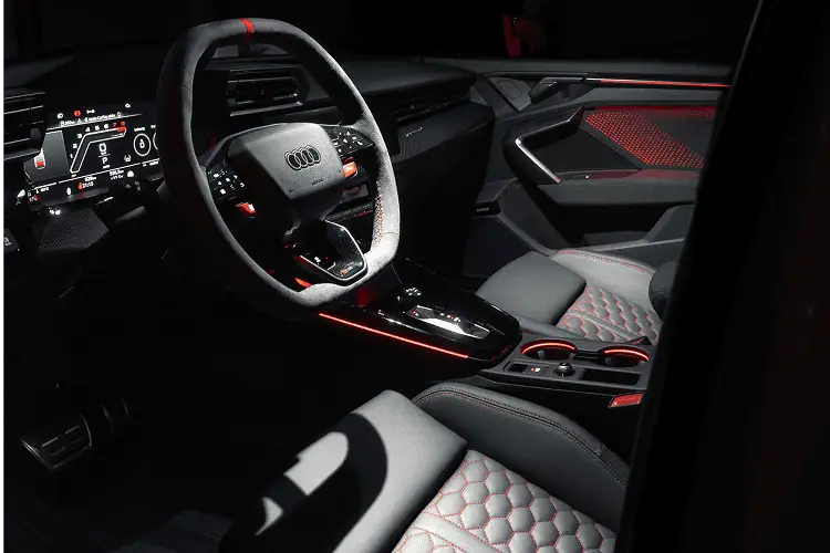 Interior Audi RS3 Limousine in Leipzig