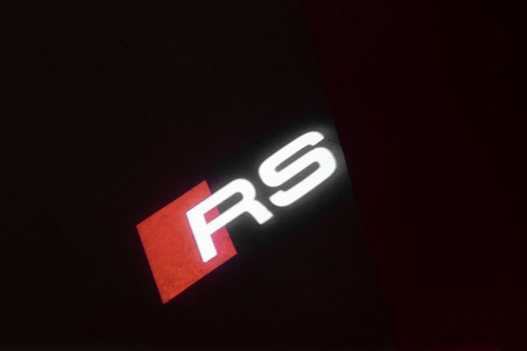 Logo Audi RS3 Limousine in Leipzig