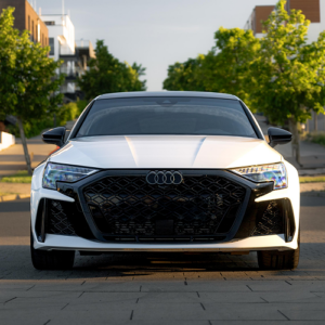 Frontansicht Audi RS3 Limousine in Leipzig