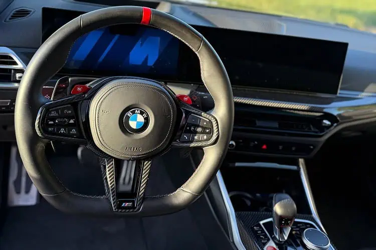 Lenkrad BMW M4 Competition in Frankfurt