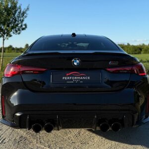 Heckansicht BMW M4 Competition in Frankfurt