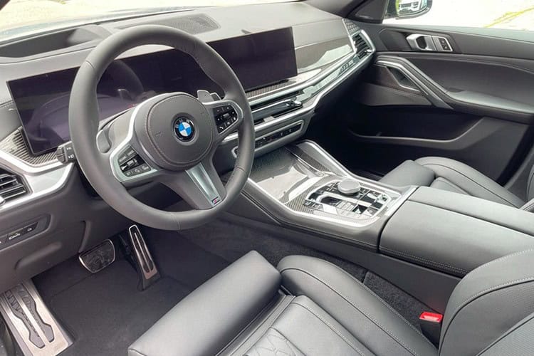 Interior BMW X6 xDrive 40d bei München