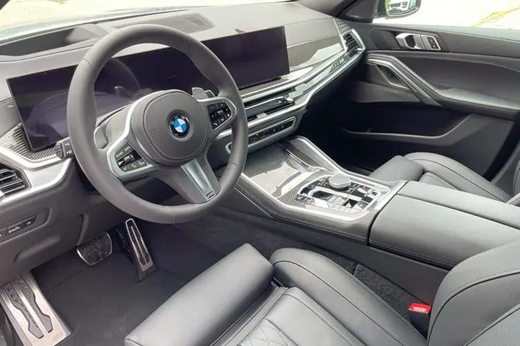Interior BMW X6 xDrive 40d bei München