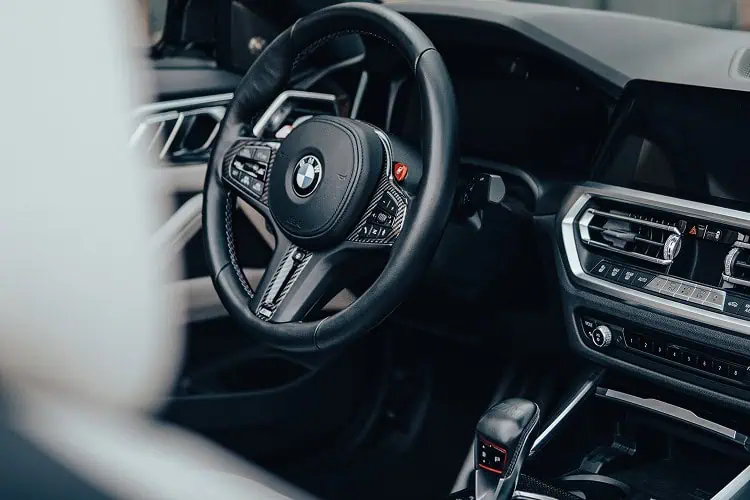 Interior BMW M4 Competition Cabrio im Harz
