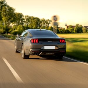 Heckansicht Ford Mustang GT in Ansbach bei Nürnberg