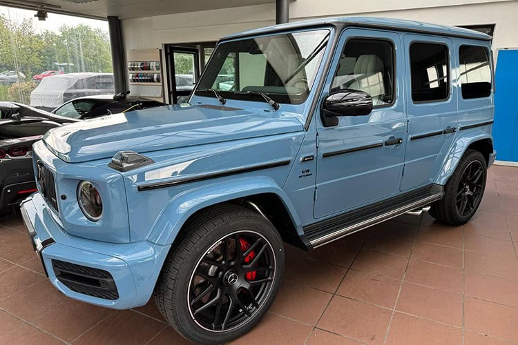 Seitenansicht Mercedes-Benz G63 AMG in München