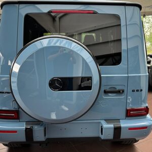 Heckansicht Mercedes-Benz G63 AMG in München