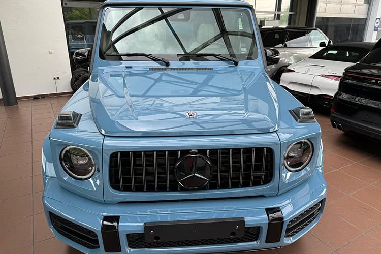 Frontansicht Mercedes-Benz G63 AMG in München
