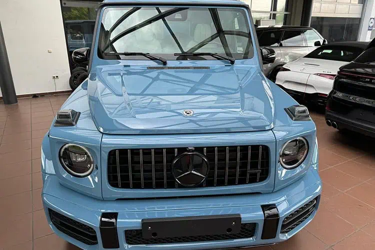 Frontansicht Mercedes-Benz G63 AMG in München