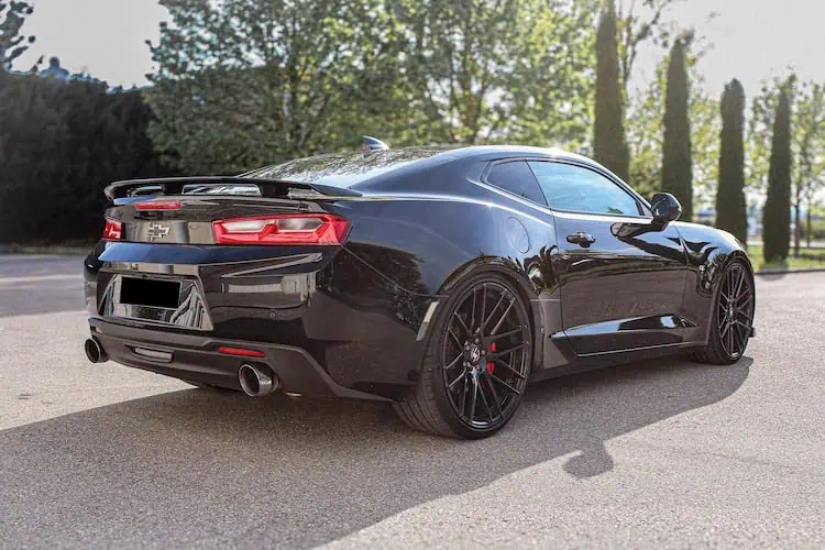 Heckansicht vom Chevrolet Camaro in Augsburg
