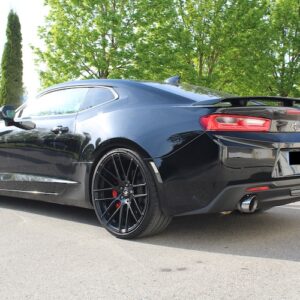 Seitenansicht hinten vom Chevrolet Camaro in Augsburg