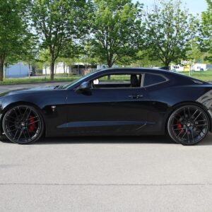 Seitenansicht vom Chevrolet Camaro in Augsburg