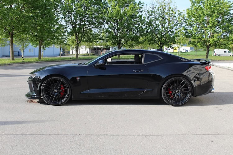 Seitenansicht vom Chevrolet Camaro in Augsburg