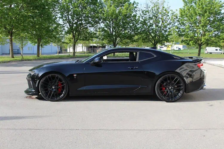 Seitenansicht vom Chevrolet Camaro in Augsburg