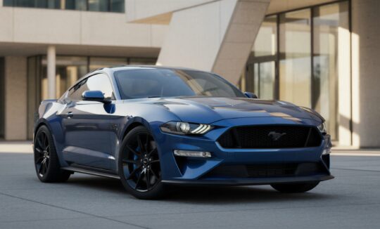 Ford Mustang GT Dark Horse mieten in Düsseldorf hero