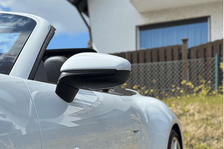 Spiegel Porsche 911 Carrera im Ostallgäu