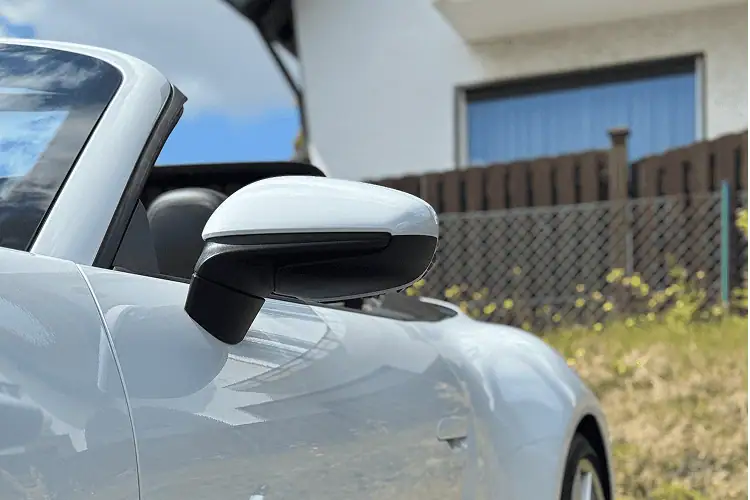 Spiegel Porsche 911 Carrera im Ostallgäu