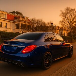 Heck Mercedes-Benz C63S AMG in Berlin