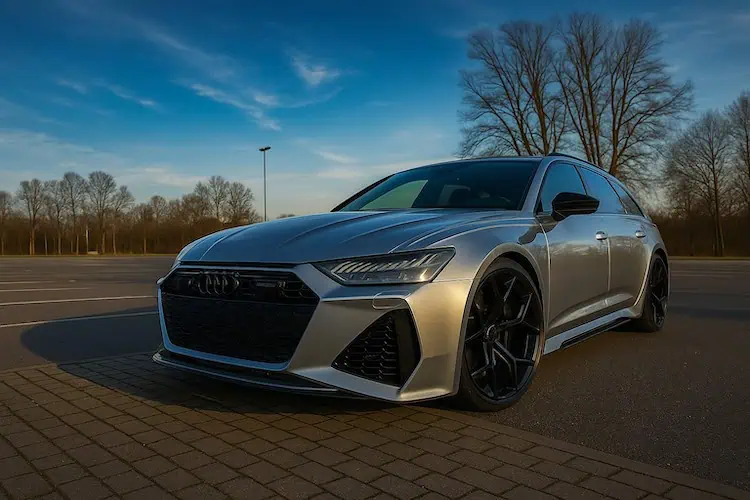 Seitenansicht vom Audi RS6 Performance in München