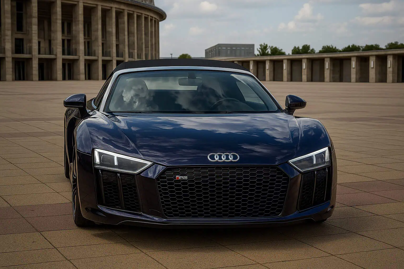 Audi R8 V10 Spyder Quattro mieten in Berlin