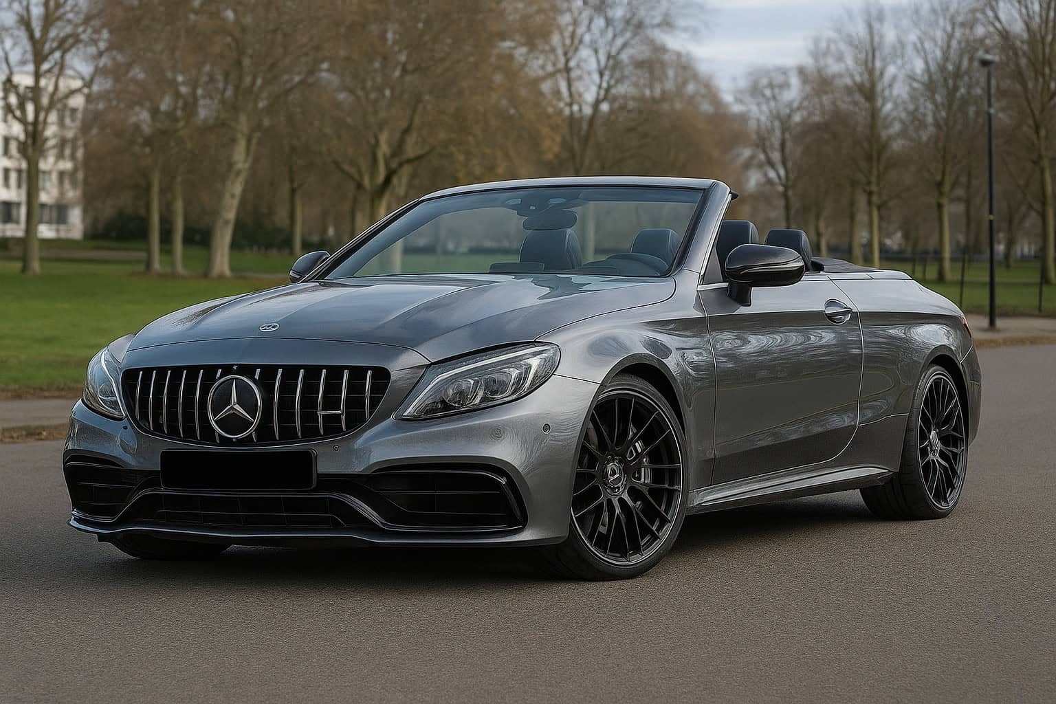 Mercedes-Benz C63S AMG Cabrio mieten in Berlin