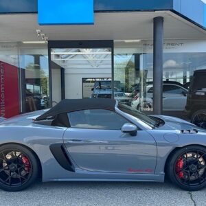 Seitenansicht Porsche 718 Spyder RS bei München