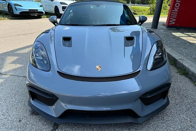 Frontansicht Porsche 718 Spyder RS bei München