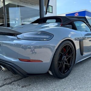 Heckansicht Porsche 718 Spyder RS bei München