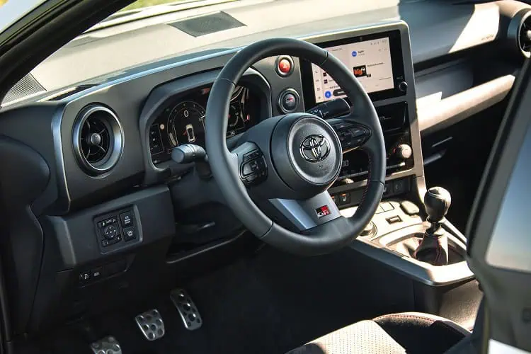 Interior Toyota GR Yaris bei Stuttgart