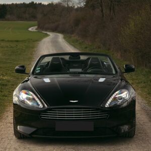 Frontansicht Aston Martin DB9 Volante bei Stuttgart