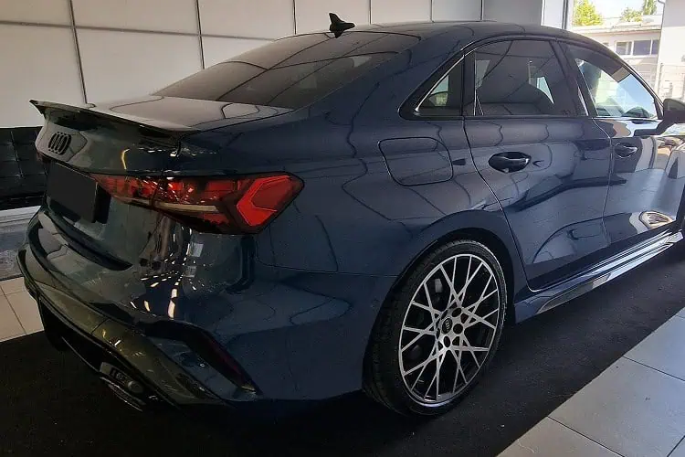 Heckansicht Audi RS3 Limousine in München