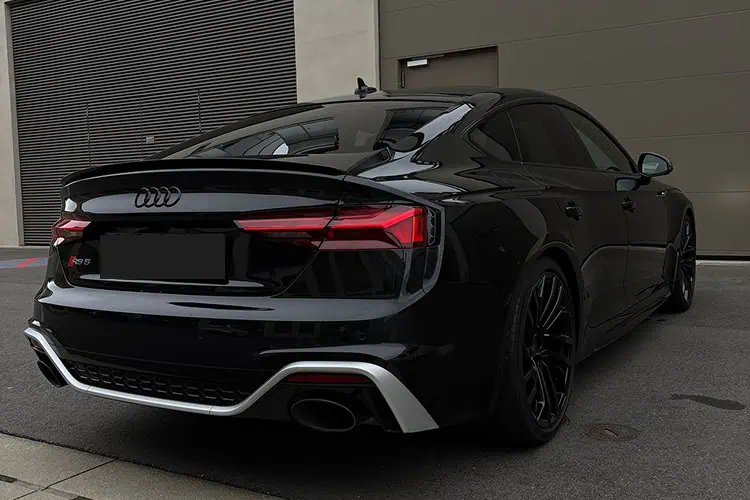 Heckansicht Audi RS5 Sportback bei Hannover