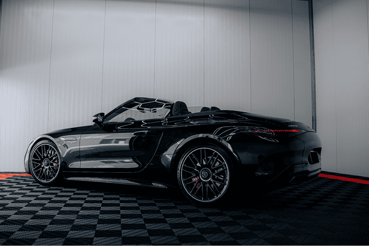 Heck seitlich Mercedes-Benz AMG SL bei Nürnberg