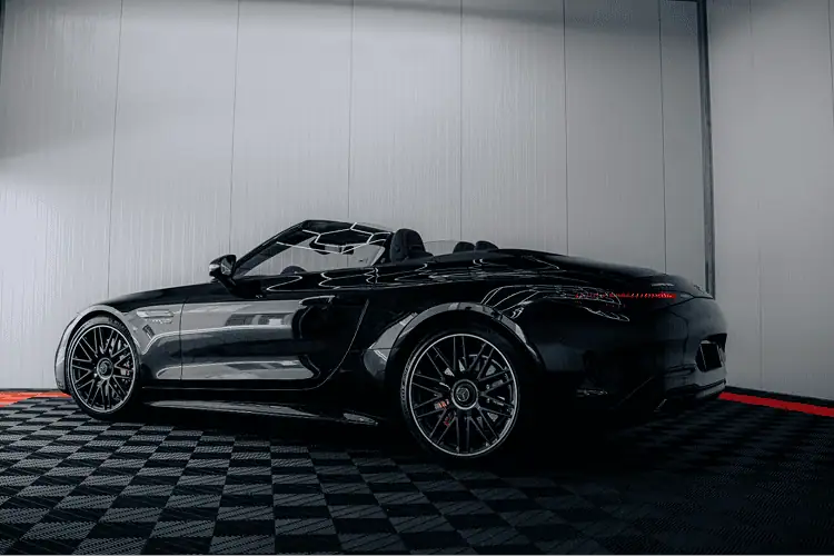 Heck seitlich Mercedes-Benz AMG SL bei Nürnberg
