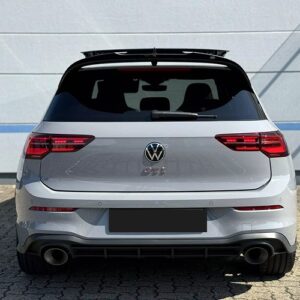 Heckansicht Golf 8 GTI Clubsport Akrapovic bei Hannover
