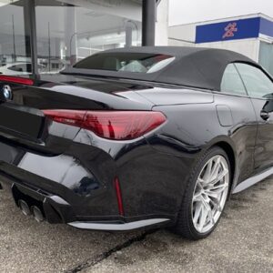 Heckansicht BMW M4 Competition Cabrio bei München