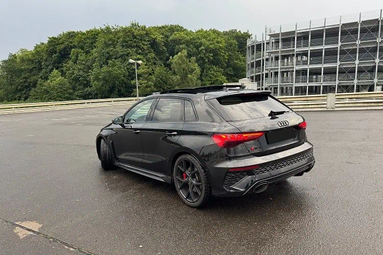 Heckansicht Audi RS3 Performance in Bielefeld
