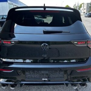 Heckansicht Golf R bei München