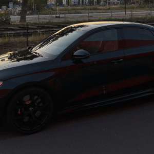 Seitenansicht Audi RS3 Limousine in Mannheim