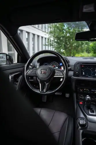 Interieur vom Nissan GT-R in Bielefeld