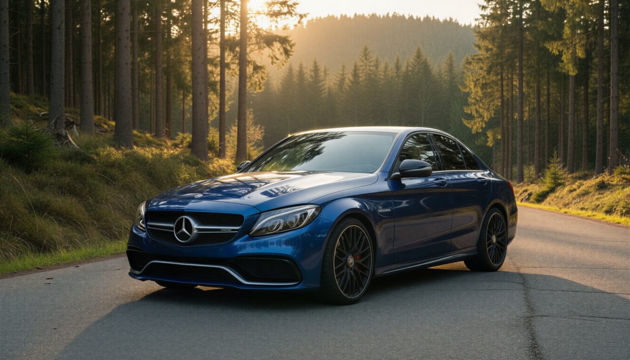 Mercedes-Benz C63S AMG hero