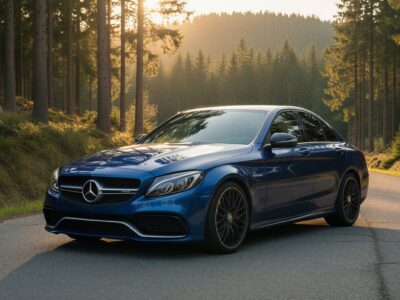 Mercedes-Benz C63S AMG hero