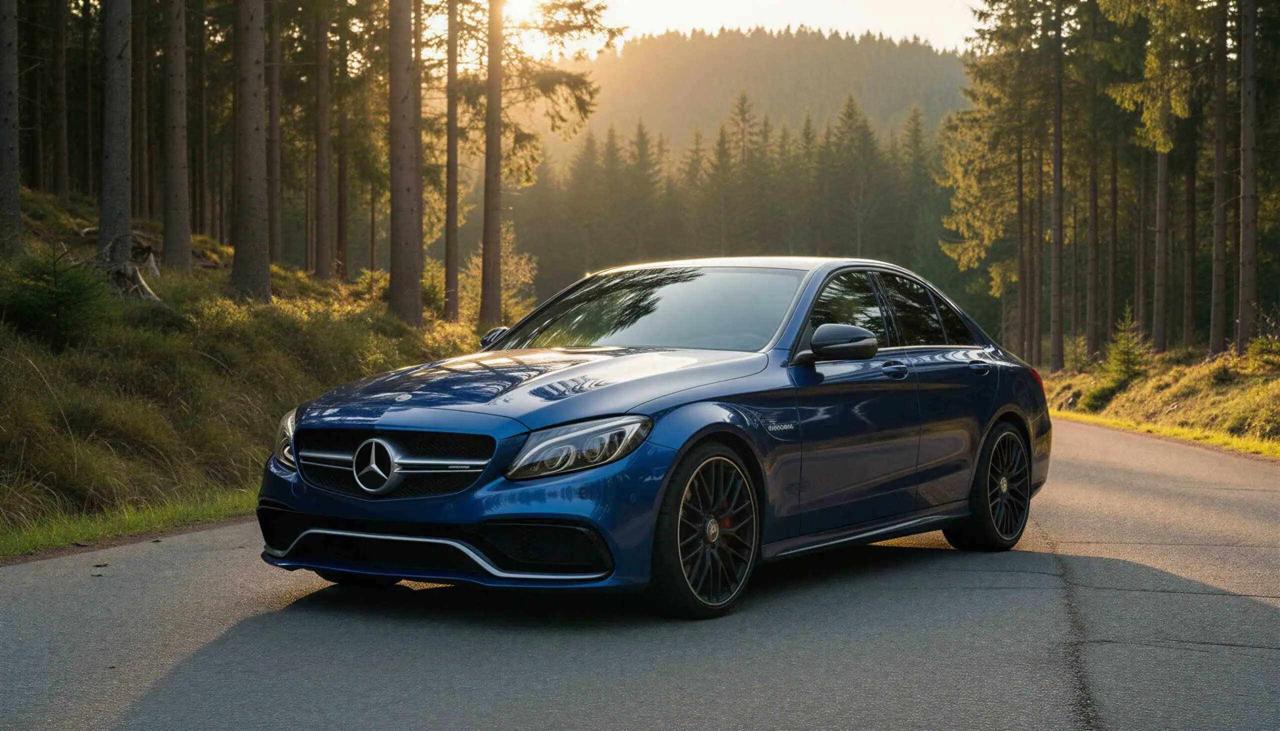 Mercedes-Benz C63S AMG hero