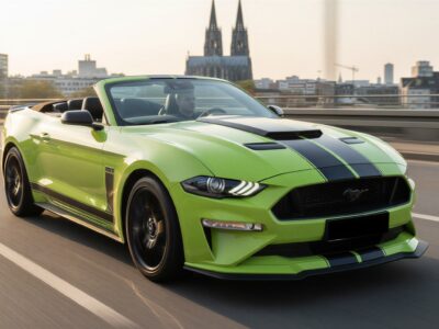 Ford Mustang GT Cabrio mieten in Köln hero